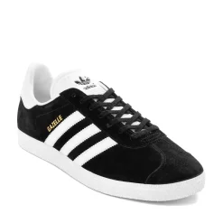Online adidas Mens Gazelle Athletic Shoe - Black / White