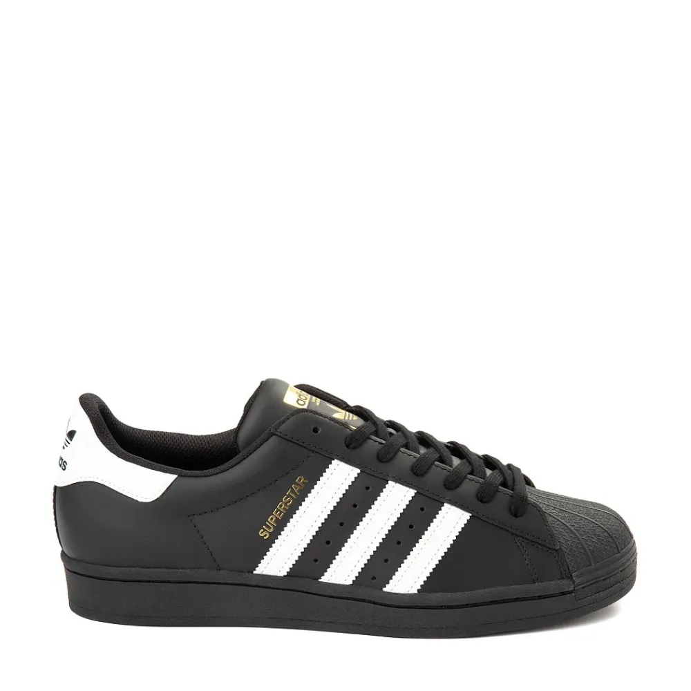 Sale adidas Mens Superstar Athletic Shoe - Black / White