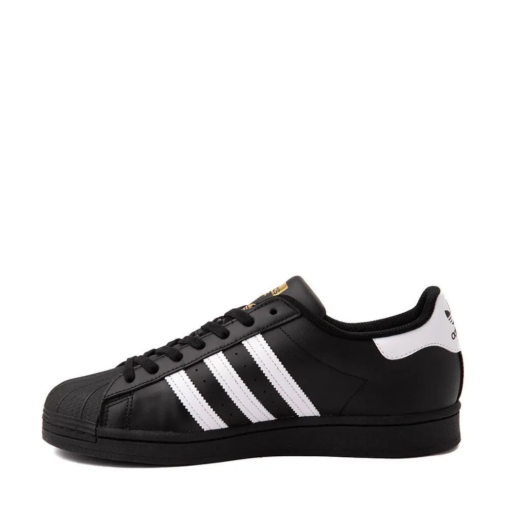 Sale adidas Mens Superstar Athletic Shoe - Black / White
