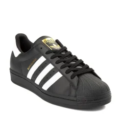 Sale adidas Mens Superstar Athletic Shoe - Black / White