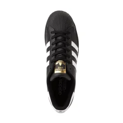 Sale adidas Mens Superstar Athletic Shoe - Black / White