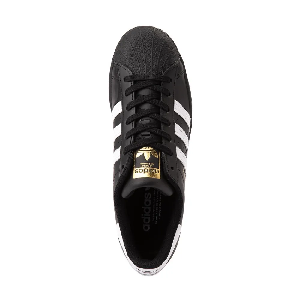 Sale adidas Mens Superstar Athletic Shoe - Black / White