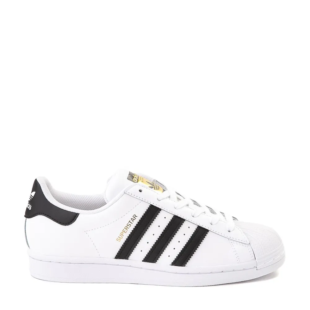 Discount adidas Mens Superstar Athletic Shoe - White / Black