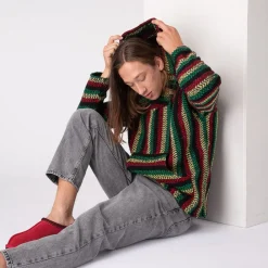 Hot Crocs Mens Baja Rasta Poncho - Multicolour