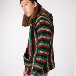 Hot Crocs Mens Baja Rasta Poncho - Multicolour