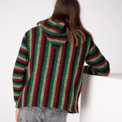 Hot Crocs Mens Baja Rasta Poncho - Multicolour
