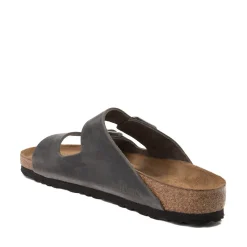 Best Birkenstock Mens Arizona Soft Footbed Sandal - Grey