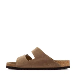 New Birkenstock Mens Arizona Soft Footbed Sandal - Tobacco