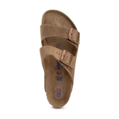 New Birkenstock Mens Arizona Soft Footbed Sandal - Tobacco