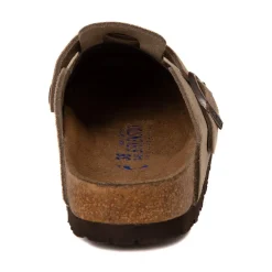 Cheap Birkenstock Mens Boston Soft Footbed Clog - Taupe