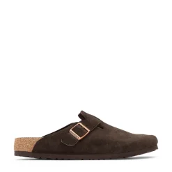 Discount Birkenstock Mens Boston Soft Footbed Clog - Mocha