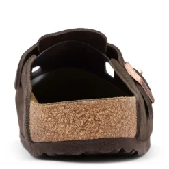 Discount Birkenstock Mens Boston Soft Footbed Clog - Mocha
