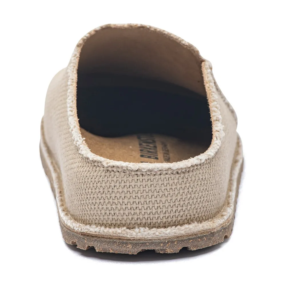 Sale Birkenstock Mens Zermatt Canvas Clog - Eggshell