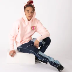 Store Champion Mens Cake Hoodie - Primer Pink
