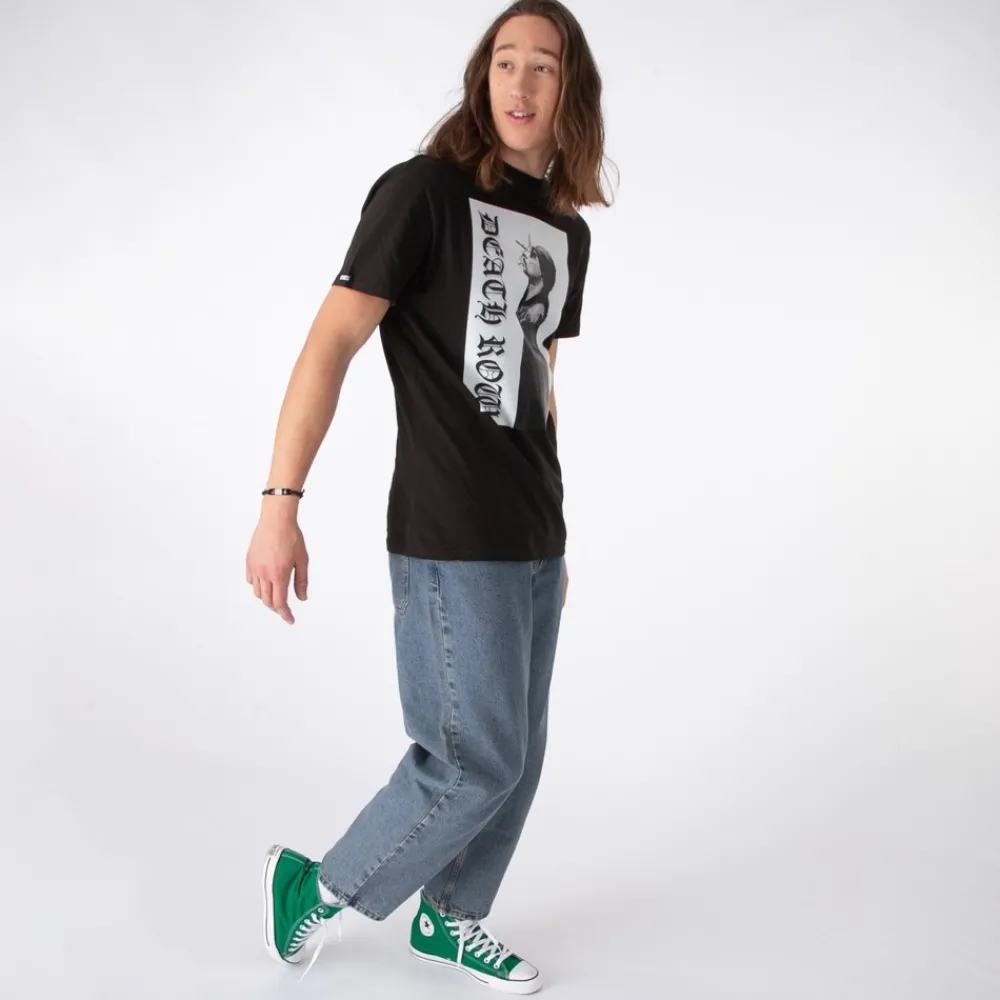 Cheap Crocs Mens Death Row Snoop Dogg Tee - Black