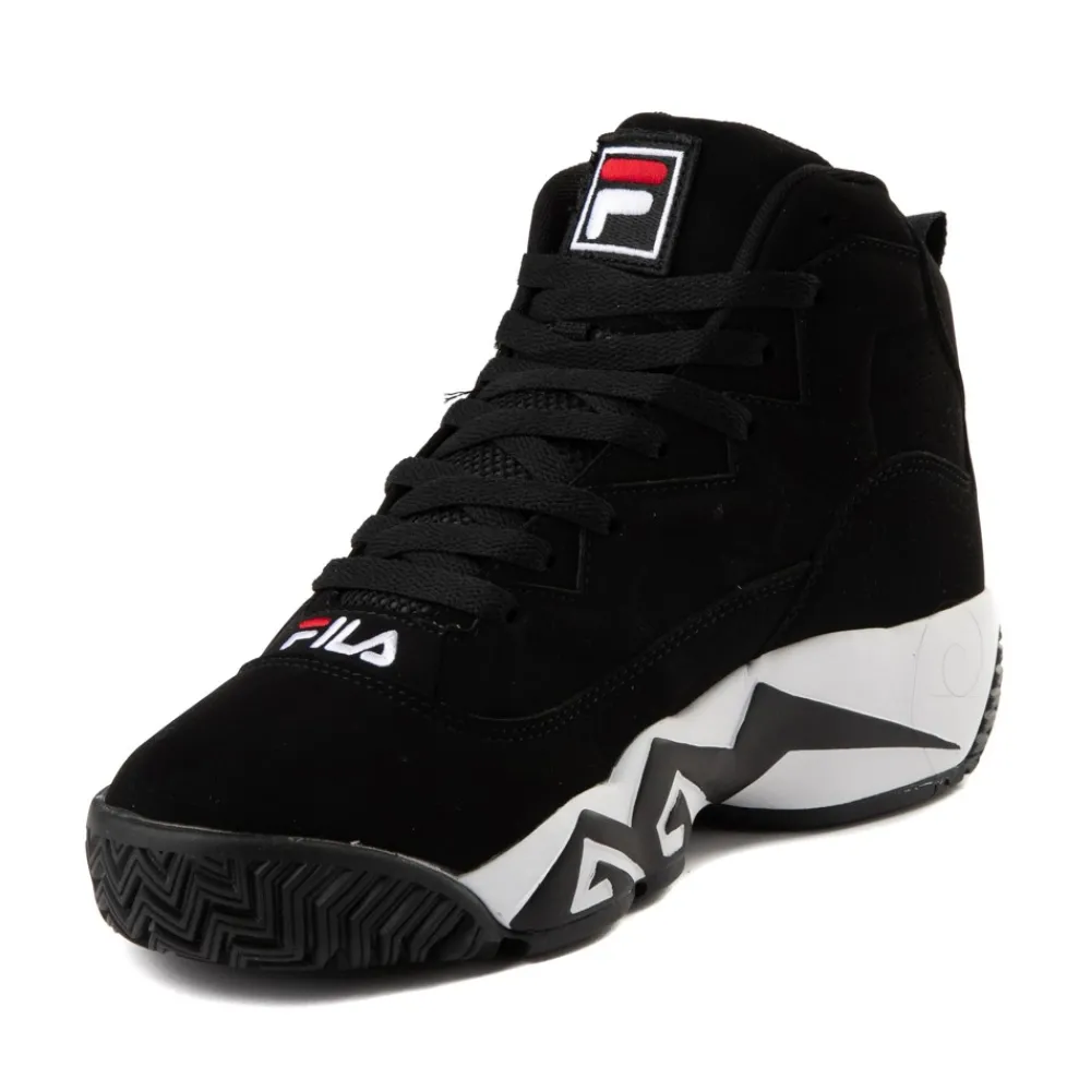 Shop Fila Mens Mb Athletic Shoe - Black / White / Red