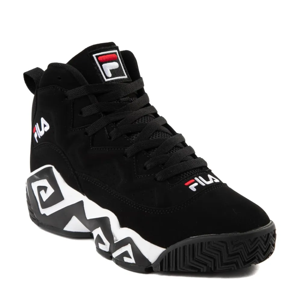 Shop Fila Mens Mb Athletic Shoe - Black / White / Red