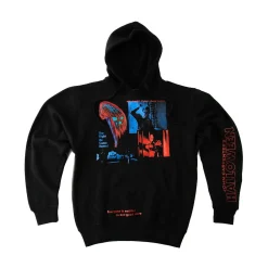 Outlet Crocs Mens Halloween Hoodie - Black