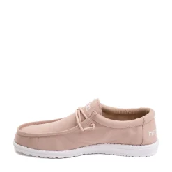 Best HEYDUDE Mens Wally Slub Casual Shoe - Tan