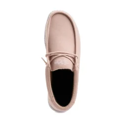 Best HEYDUDE Mens Wally Slub Casual Shoe - Tan
