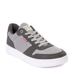 New Levi's Mens Drive Lo Casual Shoe - Grey / Charcoal