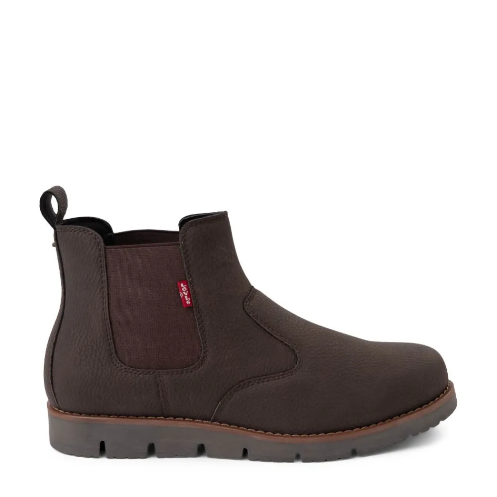 Fashion Levi's Mens Logger Chelsea Boot - Brown