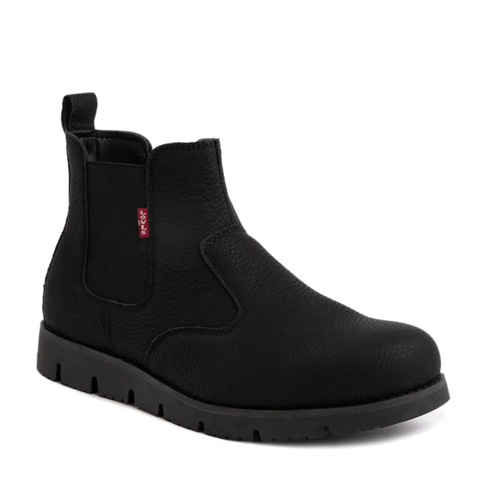 Sale Levi's Mens Logger Chelsea Boot - Black