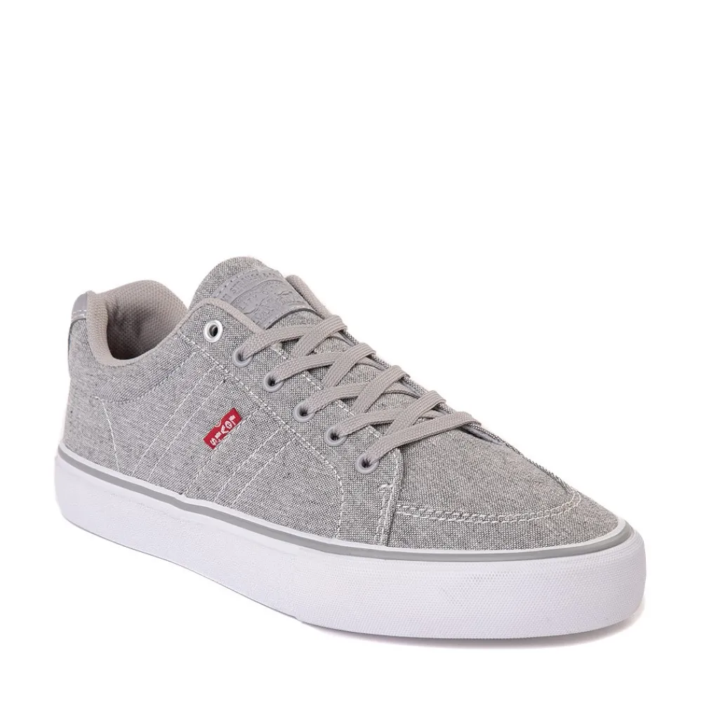 Flash Sale Levi's Mens Turner Chambray Casual Shoe - Grey