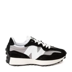 Outlet New Balance Mens 327 Athletic Shoe - Black / Grey