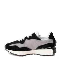 Outlet New Balance Mens 327 Athletic Shoe - Black / Grey