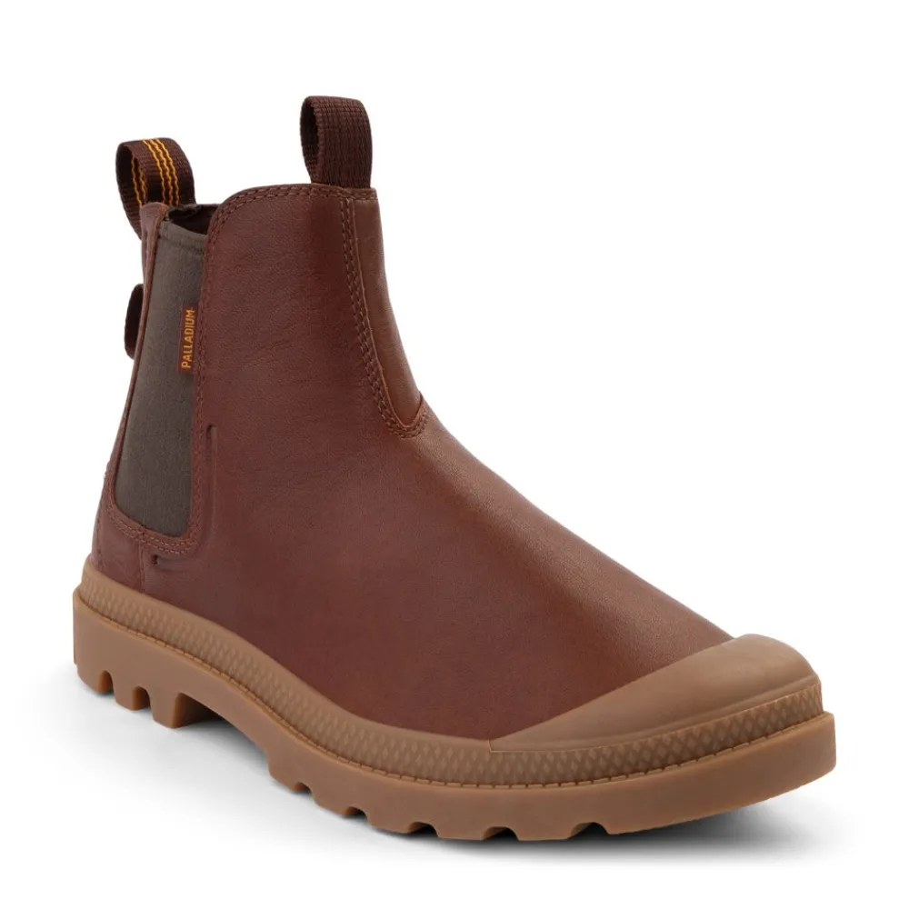 Hot Palladium Mens Pampa Chelsea Boot - Cathay Spice