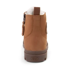 Discount Palladium Mens Pampa Hi Zip Boot - Mahogany