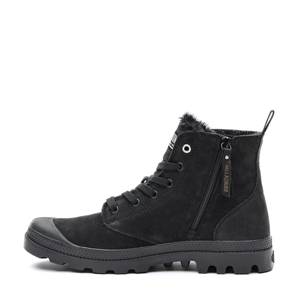 Fashion Palladium Mens Pampa Hi Zip Boot - Black