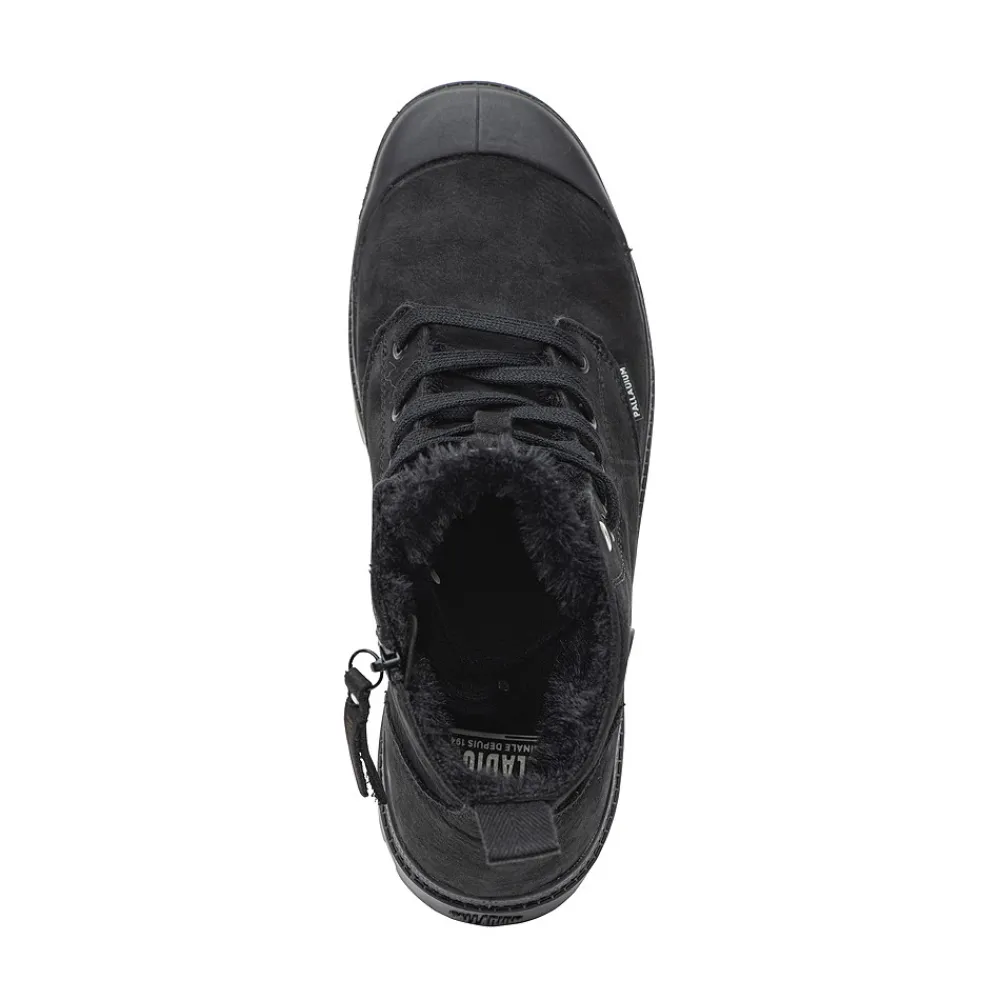 Fashion Palladium Mens Pampa Hi Zip Boot - Black