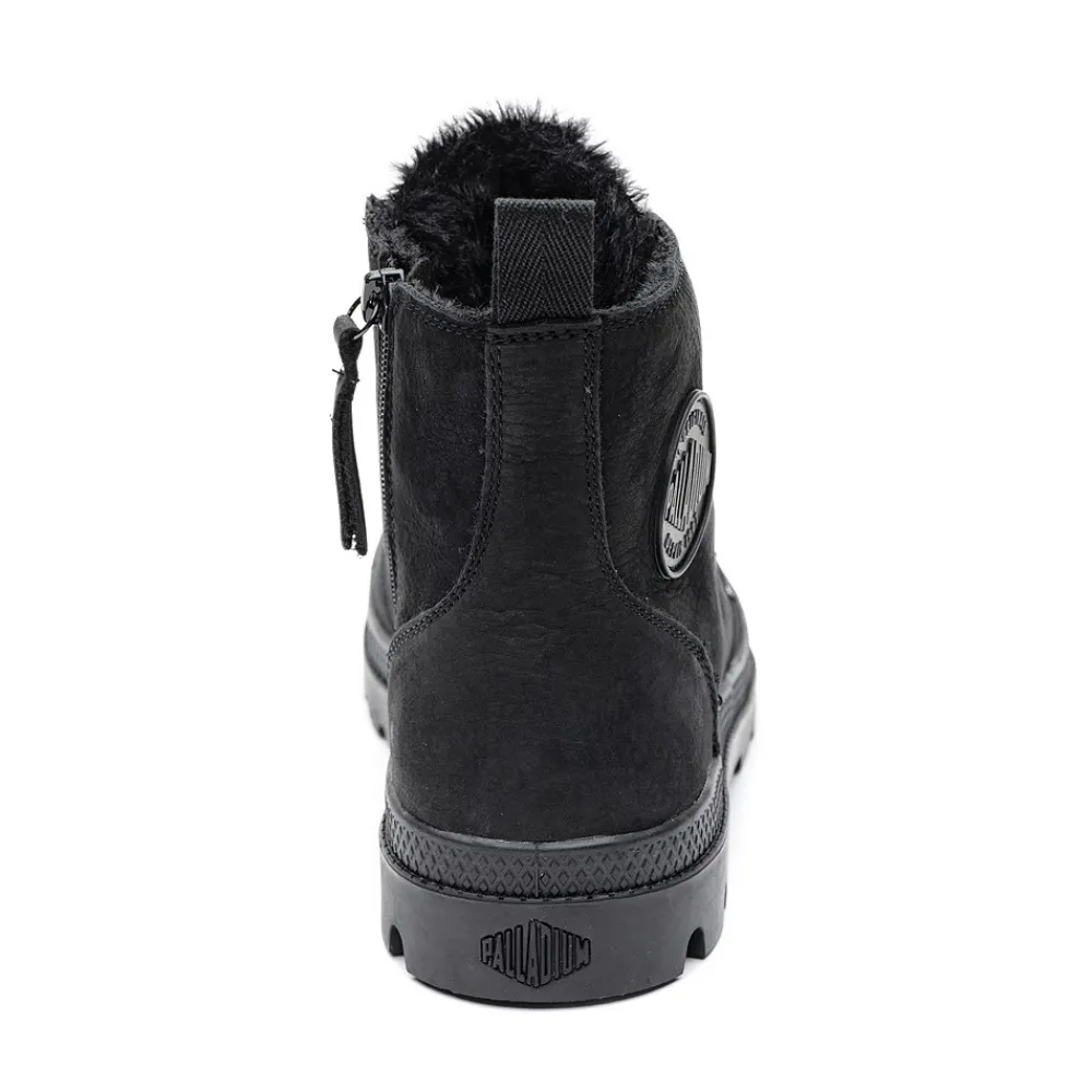 Fashion Palladium Mens Pampa Hi Zip Boot - Black