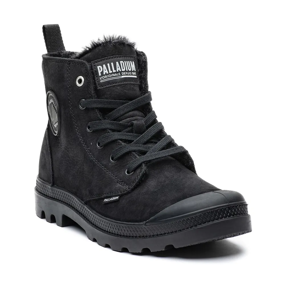 Fashion Palladium Mens Pampa Hi Zip Boot - Black
