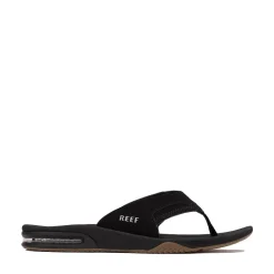 Cheap Reef Mens Fanning Sandal - Black / Silver