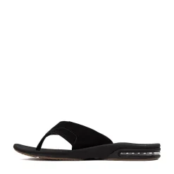 Cheap Reef Mens Fanning Sandal - Black / Silver