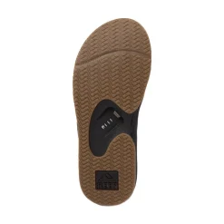 Cheap Reef Mens Fanning Sandal - Black / Silver