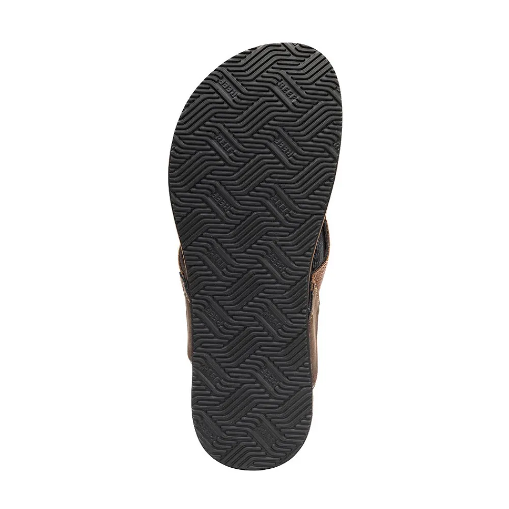 Cheap Reef Mens Newport Sandal - Tan