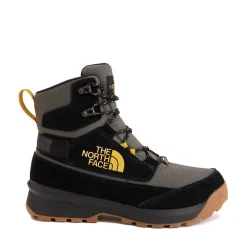 Best Sale The North Face Mens Chilkat V Cognito Waterproof Boot - Taupe Green / Mineral Gold