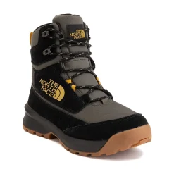 Best Sale The North Face Mens Chilkat V Cognito Waterproof Boot - Taupe Green / Mineral Gold