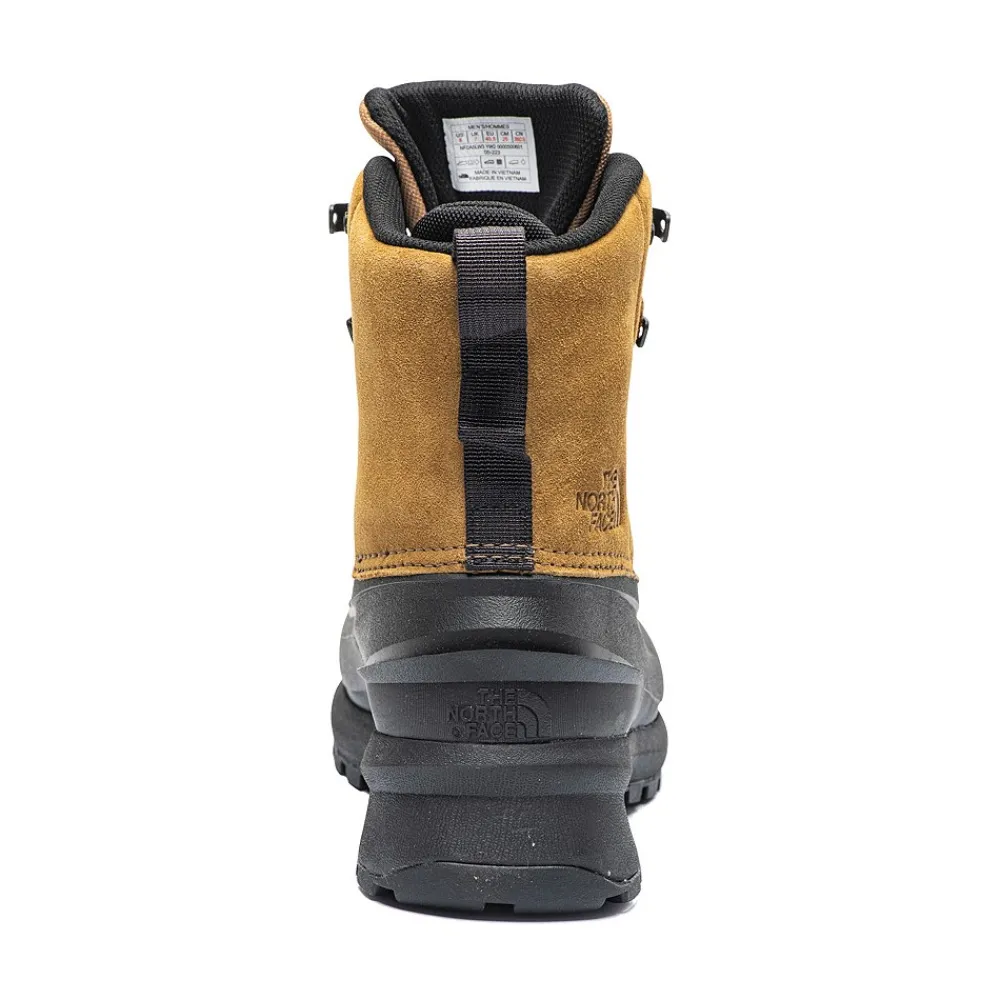 Store The North Face Mens Chilkat V Lace Waterproof Boot - Coffee Brown / Black