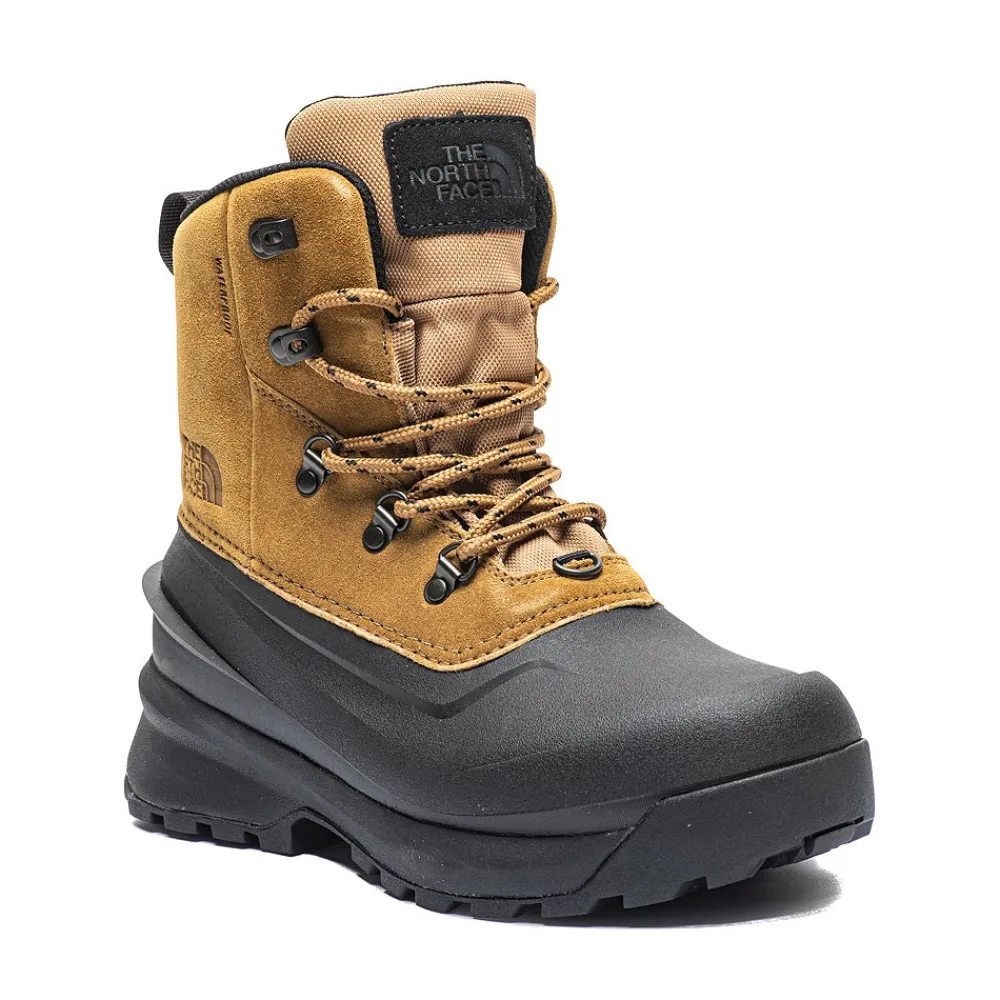 Store The North Face Mens Chilkat V Lace Waterproof Boot - Coffee Brown / Black