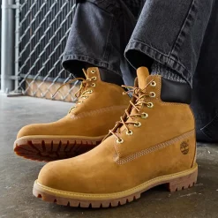 Shop Timberland Mens 6" Classic Boot - Wheat