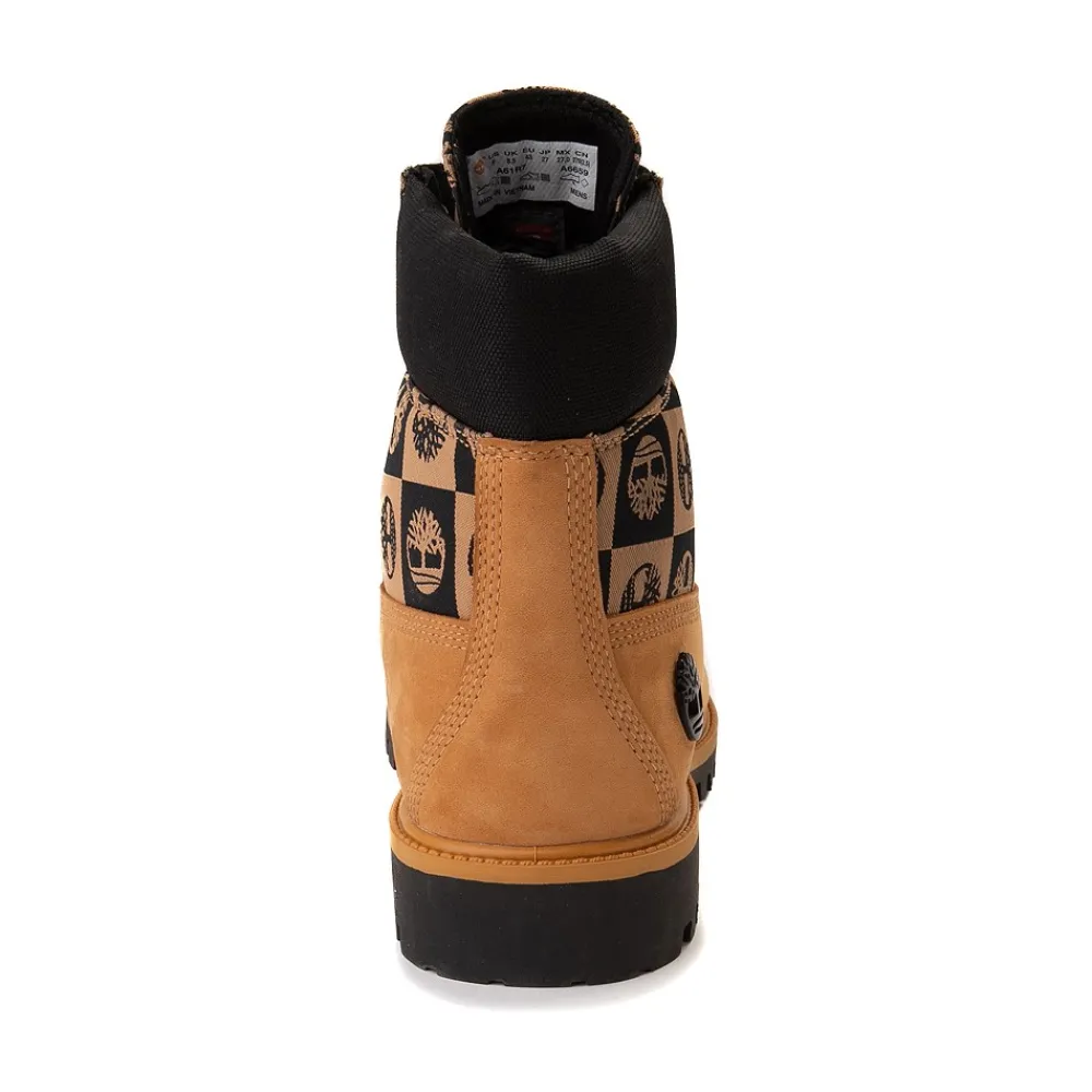 Cheap Timberland Mens 6" Classic Patchwork Boot - Wheat