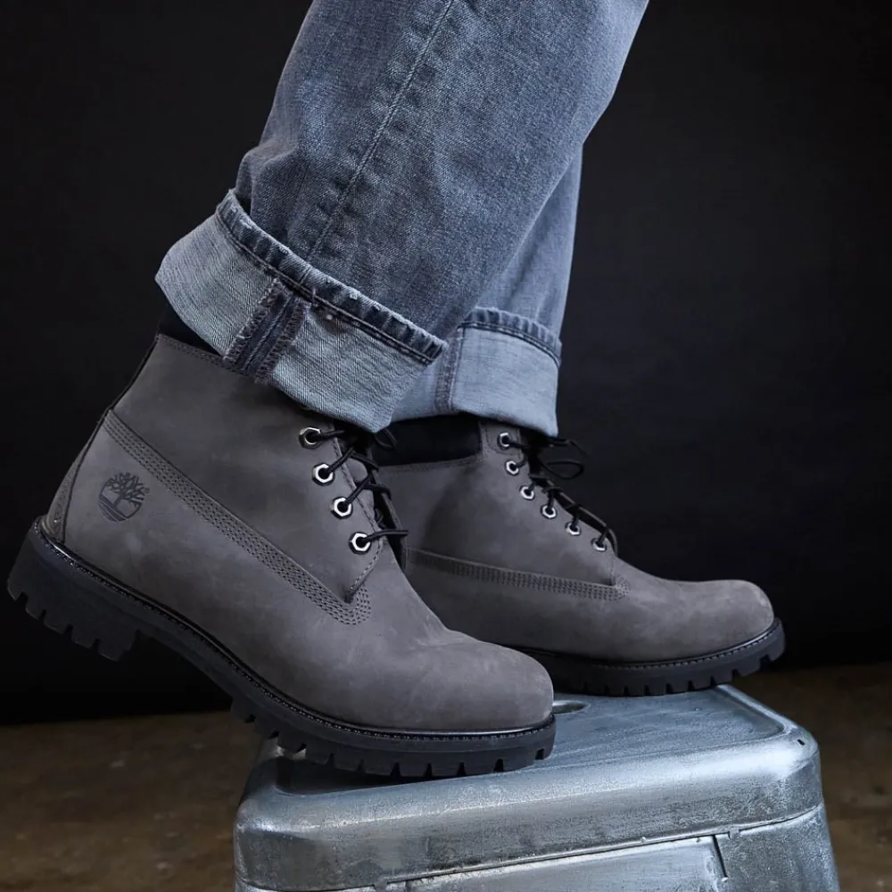 Hot Timberland Mens 6" Premium Boot - Gray