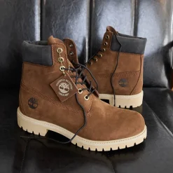 Cheap Timberland Mens 6" Premium Boot - Dark Brown