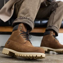 Cheap Timberland Mens 6" Premium Boot - Dark Brown