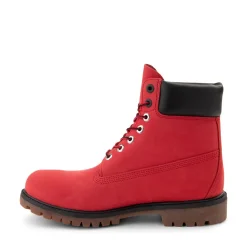 New Timberland Mens 6" Premium Boot - Red